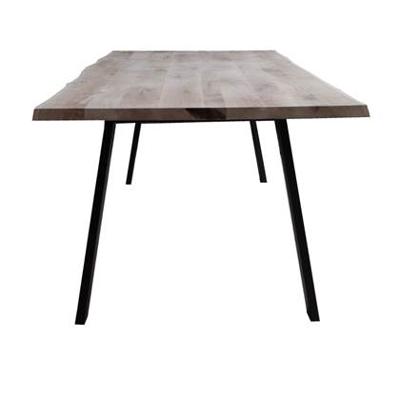 Old Inn - Boomstamtafel Eiken 220x100cm met Trapezium poot Smal Old Inn - Boomstamtafel Eiken 220x100cm met Trapezium poot Smal