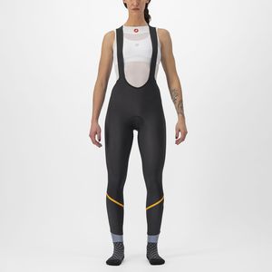 Castelli Velocissima DT fietsbroek lang zwart/grijs dames L