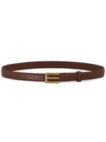 ETRO ceinture en cuir à boucle logo - Marron