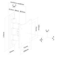 NeoMounts Flatscreen Muurbeugel FPMA-W810 - thumbnail