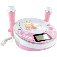 X4 Tech Bobby Joey Jam Box Kinder CD-speler Bluetooth, AUX, CD, USB, SD Incl. karaoke-functie, Incl. microfoon Roze - thumbnail