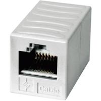 Telegärtner RJ45 Netwerk Adapter CAT 5e [1x RJ45-bus - 1x RJ45-bus] Alpine-wit - thumbnail