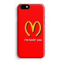 I'm lovin' you: Volledig Geprint iPhone 7 Plus Hoesje