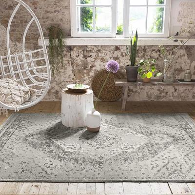 Vloerkleed - Aqua - Grijs/Creme Vloerkleed - Aqua - Grijs/Creme