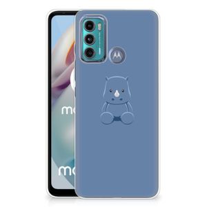 Motorola Moto G60 Telefoonhoesje met Naam Baby Rhino