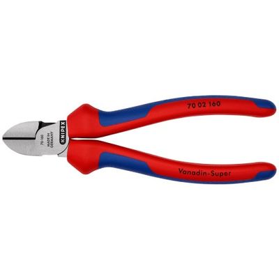 Knipex Seitenschneider 70 02 160 Werkplaats Zijkniptang Met facet 160 mm