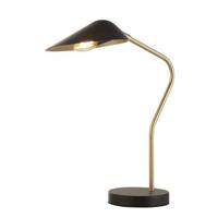 Searchlight Swan Tafellamp - Zwart/Goud