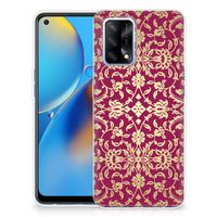 Siliconen Hoesje OPPO A74 4G Barok Pink