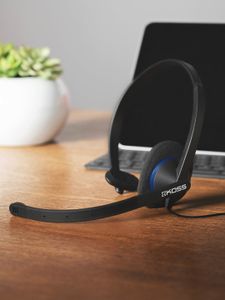 Koss CS195 USB Headset Bedraad Hoofdband Kantoor/callcenter USB Type-A Zwart