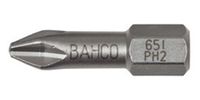 Bahco 10xbits ph1 25mm 1/4" rvs | 65I/PH1