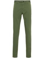 Incotex pantalon à plis marqués - Vert