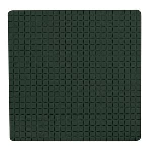 MSV Douche/bad anti-slip mat badkamer - rubber - groen - 54 x 54 cm   -