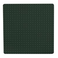 MSV Douche/bad anti-slip mat badkamer - rubber - groen - 54 x 54 cm   - - thumbnail