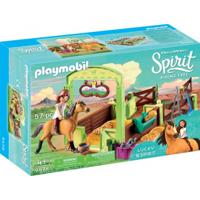 Playmobil Spirit 9478 Lucky & Spirit met Paardenbox