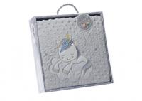 Gamberritos babydeken unicorn 110 x 140 cm fleece