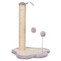 TRIXIE Junior krabpoot met stam, 50 cm, natuur/lila