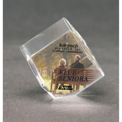 Viking Choice  Glazen trofee met Luxorjet kleurenprint en etui