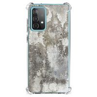 Samsung Galaxy A52 4G/5G Anti-Shock Hoesje Beton Print - thumbnail