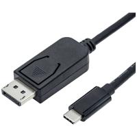 ROLINE USB type C - DisplayPort adapterkabel, v1.4, M/M, 3 m