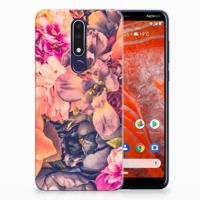 Nokia 3.1 Plus TPU Case Bosje Bloemen