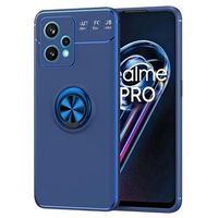 OnePlus Nord CE 2 Lite 5G Magnetische Ringhouder Hoesje - Blauw - thumbnail