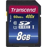 Transcend Premium 400 SDHC-kaart Industrial 8 GB Class 10, UHS-I - thumbnail