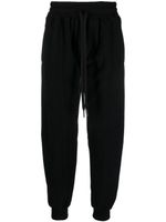 Andrea Ya'aqov drawstring cashmere track pants - Noir