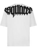 DSQUARED2 t-shirt en coton à logo imprimé - Blanc - thumbnail