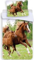 Sweet Home Dekbedovertrek Paard & Veulen - 140 x 200 cm - Multi - thumbnail