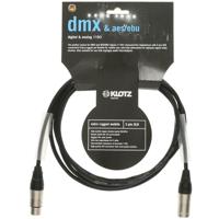 Klotz DMX3K0300 DMX-kabel XLR male - XLR female 3-pins 3 meter