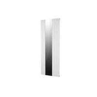 Plieger Designradiator Cavallino Retto Specchio 773 Watt Middenaansluiting 180x60,2 cm Mat Zwart