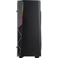 Inter-Tech B-02 RGB Tower Zwart - thumbnail