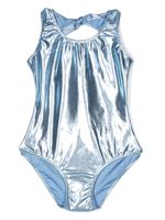 Andorine maillot de bain à effet métallisé - Bleu