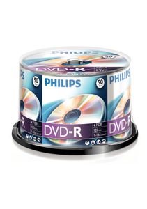 DVD-R Philips 4.7GB 16x SP (50)