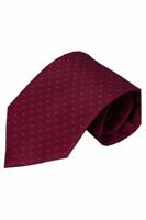 Rode zijden stropdas Olivetti 01