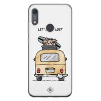 Huawei Y6 (2019) siliconen hoesje - Let's get lost