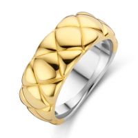 TI SENTO-Milano 12288SY Ring Milany Chunky zilver goud-en zilverkleurig 8 mm