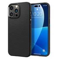 Spigen Liquid Air iPhone 14 Pro Max TPU Hoesje - Zwart