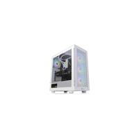 Thermaltake V350 TG ARGB Air Snow White | PC-chassis | Mid-Tower-ATX-behuizing | 4 mm gehard glas | 4x ventilatoren inclusief | Wit