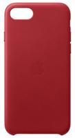 (PRODUCT) RED - Achterzijde behuizing voor mobiele telefoon - leer - rood - voor iPhone 7, 8, SE (2e generatie)