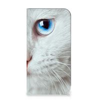 iPhone 15 Plus Hoesje maken Witte Kat