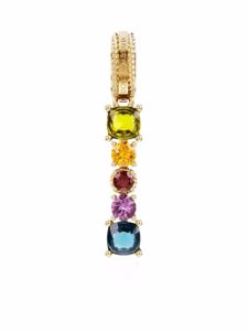 Dolce & Gabbana pendentif Rainbow Alaphabet en or 18ct orné de pierres variées