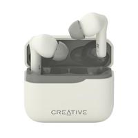 CREATIVE Zen Air Plus Lichte, echte draadloze in-ear met Bluetooth LE-audio, hybride actieve ruisonderdrukking, omgevingsmodus, tot 32 uur totale speeltijd, 6 microfoons