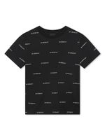 Givenchy Kids t-shirt en coton à imprimé 4G - Noir - thumbnail