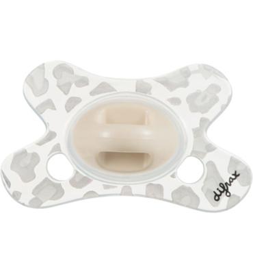 Difrax Difrax Fopspeen Natural 0-6 Meerdere Kleuren (1st)