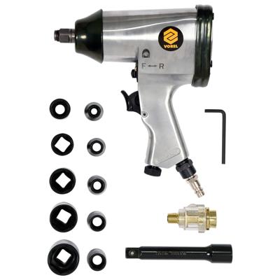 VOREL vidaXL 16-delige Pneumatische accessoireset 1/2'' VOREL vidaXL 16-delige Pneumatische accessoireset 1/2''