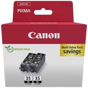 Canon Inktcartridge PGI-35 BK Twin Pack Origineel 2-pack Zwart 1509B029