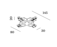 Wever & Ducre - 1-Phase Track X-Connector B