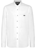 Philipp Plein chemise Skull&Bones en coton - Blanc - thumbnail