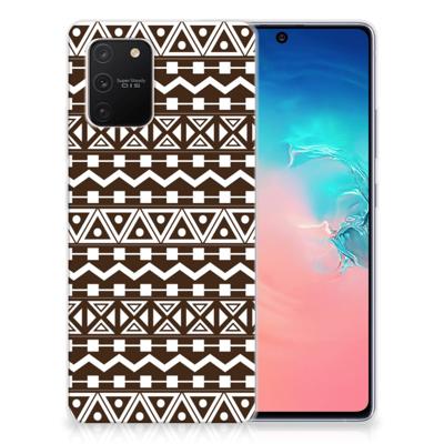 Samsung Galaxy S10 Lite TPU bumper Aztec Brown